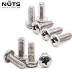 M4 M5 M6 M8 POZI PAN HEAD MACHINE SCREWS POZI DRIVE BOLTS A2 STAINLESS STEEL