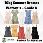 10kg Summer Woman’s Dresses - Grade A