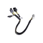 1Pc GPU Power Adapter Split Cable For Dell PowerEdge T620 T630 T640 N08NH 9H6FV