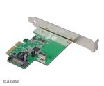 Akasa AK-PCCU3-06 USB 3.2 Gen 2 Internal 20-pin Connector to PCI Express Card