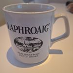Laphroaig White Mug from Islay Single Malt Scotch Distillery Giftshop