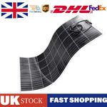 600W Solar Panel Flexible Mono RV Van Camping Motorhome Boat IP66 ETFE Battery 
