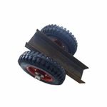 Heavy Duty Stone Mover Labor-Saving All Terrain Moving Cart Even Rolling