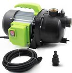 VEATON 800W Portable Garden Booster Pump with 1" Female Thread Including 4m Int