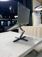 360 Rotating, Adjustable &foldable Aluminium Alloy Laptop Stand support UpTo 17”