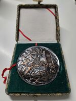 I HAVE CLIMBED THE GREAT WALL OF CHINA BRONZE MEDALLION COIN - IN ORIGINAL BOX