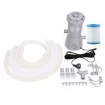 Above Ground Pool Filter Pump 1000 GPH Powerful Swimming Pool Cartridge Filter