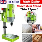 710w Rotary Pillar Drill 5 Speed Mini Bench Press Drilling Workbench Machine