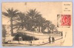 ZANZIBAR Postcard Boat Tank PPC View Side Usage Squared Circle France 1908 WN106