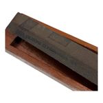  Dual-Grit India Sharpening Combination Oilstone in Fitted Wooden Box