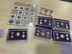 USA US 1886/87/88/89/ 1991 United States of America 5 Coin Proof Sets + extra