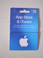 £15 Apple App Store & iTunes  Gift Voucher
