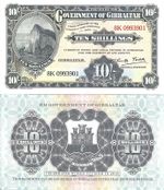 Gibraltar 10 shillings 2018 P-41 UNC