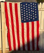 Vintage49-Star American Flag4x6 All Cotton StyleA Fast Color USA Alaska Era 1959