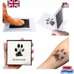 Baby Paw Print Ink Pad Pet Dog Cat Handprint Footprint Kit Gift –100% Baby Safe