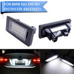 LED License Number Plate Light Lamp Bulb Fits BMW E39 E60 E82 E70 E90 E92 X3/5/6