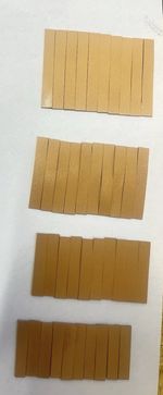Accordion. Treble Reed Valves Leather 4 sizes 40 Mm  35 Mm  30 Mm  25 mm 