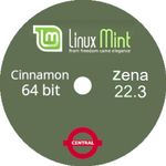 Linux Mint 22.3 Cinnamon Zena OS 64bit for PC Laptop Install Live Bootable DVD