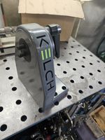 Kelch Toolholder Fixture Gray Metal Toolholding Accessory Toolholder Fixture