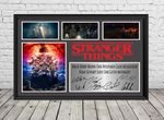 Stranger Things Signed Photo Poster Print Autographed Memorabilia