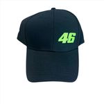 Valentino Rossi Men's Cap MotoGP Black VR46 Hat - New