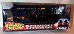 Jada - BTTF Marty's Skateboard & 1985 Toyota SR5 Pickup 1-2 4scale 36479 New