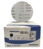 150mm 6 inch Sanding Discs Film STARCKE Sandpaper Plain Pads Grits 80-3000 HQ