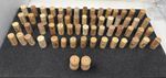 Natural Used Wine Corks Assorted Lot of 62 Recycled Corks Vintage