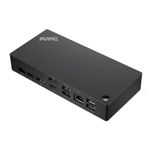 Lenovo 40AY Docking Station | 90W PSU | Lenovo USB Cable | Dual 4k | UK Plug