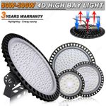LED High Bay Light 50W 100W 200W 300W Low Bay UFO Warehouse Industrial Lighting