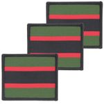 RIFLES TRF REGIMENTAL BADGE- BRITISTH ARMY LI RGJ RGBW x3 TRF Pack