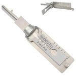 Stainless Steel Key Decoder Precision Tool O-Ring Hook Pickup Hand Tool