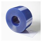 PVC Door Strip Curtain 200mm x 2mm x 50m Bulk Roll - Pedestrian / Industrial