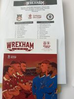 Wrexham V Chelsea 2026 Fa Cup + Team Sheet
