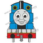 Character sticker Thomas The Tank Engine decal Ice Cream Van (choose size)