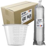 400 Pack, RE-GEN 30ml Graduated Medicine Medication Measuring Pot Cup Containers