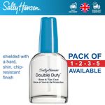 Sally Hansen Double Duty Base & Top Coat 13.3ml Nail Strengthener 13.3ml