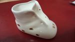 New baby Ceramic bootee for girl or boy