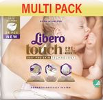 Libero Touch Premature Baby Nappies  - 6 Pack of 24 - Multi Pack