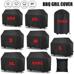 Heavy Duty BBQ Cover Waterproof Barbecue Gas Smoker Grill Patio Garden Outdoor