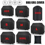 Heavy Duty BBQ Cover Waterproof Barbecue Gas Smoker Grill Patio Garden Outdoor