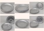 6" 8" 9" 10" Round Pie Plates Aluminium Foil Tray Dish Bake Oven Cook