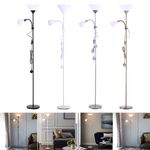 Tall Domed Floor Lamp Standard Free Standing Living Room Living Room Home Light