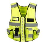 Quality Security Industry Hi-Visibility vest perfect for SIA Security dog Handle