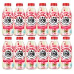 Crusha Strawberry Flavour Milkshake Mix 12x1ltr