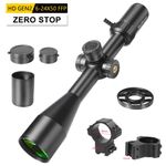 WestHunter HD GEN2 6-24X50 FFP Rifle Scope Zero Stop Tactical Long Range Scope