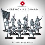 Ceremonial Guard 28mm Sci-Fi Grimdark Guard