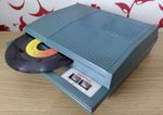 Vintage 1960s slot in RECORD PLAYER Portable Front loading auto play DC Working