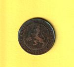 Netherlands 2 1/2 Cents Bronze 1877 F  (KM 108 ) (N4-02.5-1877) COMBINE ORDERS