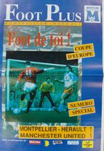 MONTPELLIER v Manchester United (European Cup Winners Cup) 1990/1991